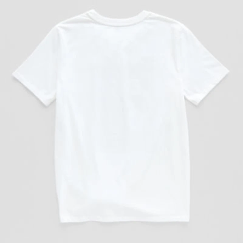Thereabouts Oversize Little & Big Kid Girls Round Neck Short Sleeve Oversized Graphic T-Shirt