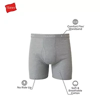 Hanes Fresh Iq Bonus Pack Mens 5 Boxer Briefs J349b5