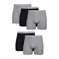 Hanes Fresh Iq Bonus Pack Mens 5 Boxer Briefs J349b5