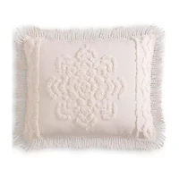 Beatrice Home Fashions Lotus Chenille Pillow Sham