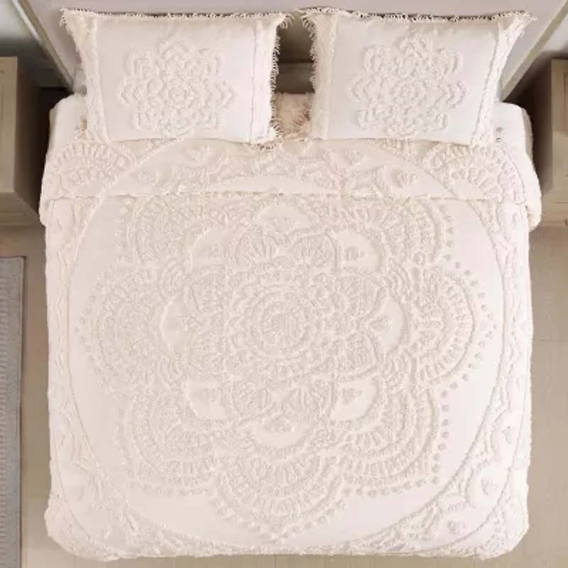 Beatrice Home Fashions Lotus Chenille Pillow Sham