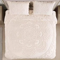 Beatrice Home Fashions Lotus Chenille Pillow Sham
