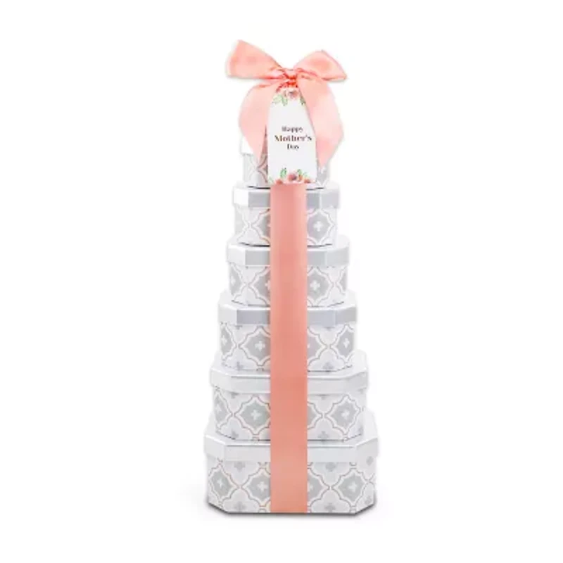 Alder Creek Deluxe Treats Tower For Mom Gift Set
