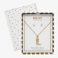 Mixit Womens Cubic Zirconia 2-pc. Jewelry Set