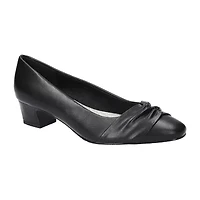 Easy Street Lyanna Womens Round Closed Toe Flat Heel Pumps