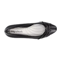 Easy Street Lyanna Womens Round Closed Toe Flat Heel Pumps