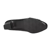 Easy Street Lyanna Womens Round Closed Toe Flat Heel Pumps