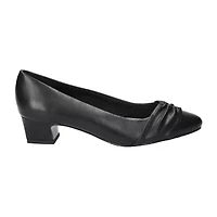 Easy Street Lyanna Womens Round Closed Toe Flat Heel Pumps