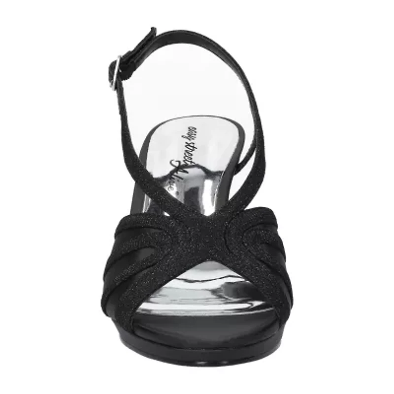 Easy Street Womens Starlight Heeled Sandals