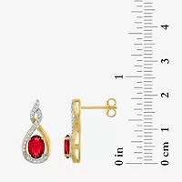 Gemstone 14K Gold Over Silver 2-pc. Oval Jewelry Set