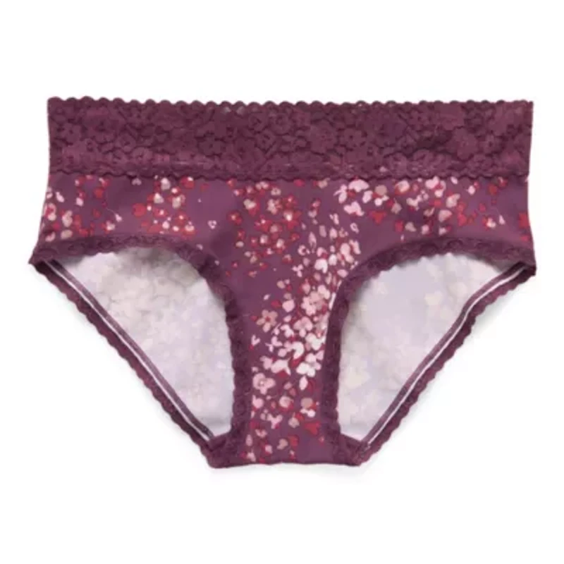 Ambrielle Everyday Hipster with Lace Trim Panty