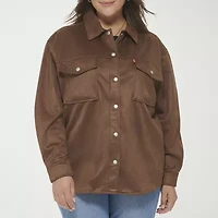 Levi's Midweight Womens Plus Shirt Jacket