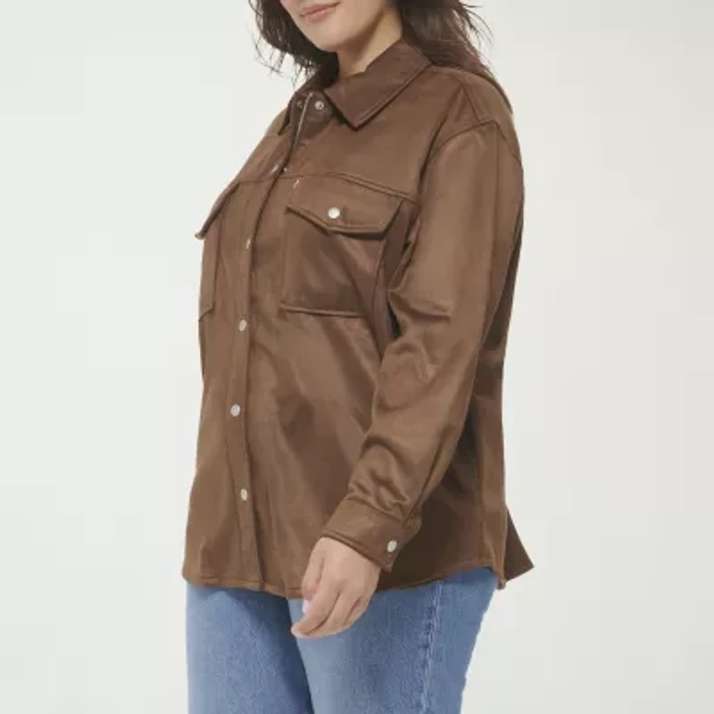 Levi's Womens Midweight Plus Shirt Jacket