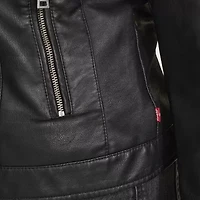 Levi's® Womens Plus Faux Leather Midweight Jacket