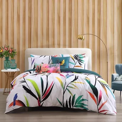 Bebejan Tropicl Fusion 5-pc. Midweight Reversible Comforter Set