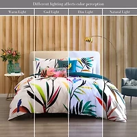 Bebejan Tropicl Fusion 5-pc. Midweight Reversible Comforter Set