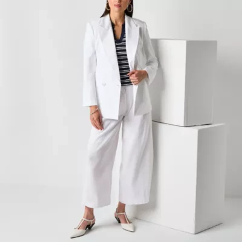 Worthington Womens Regular Fit Tall Blazer