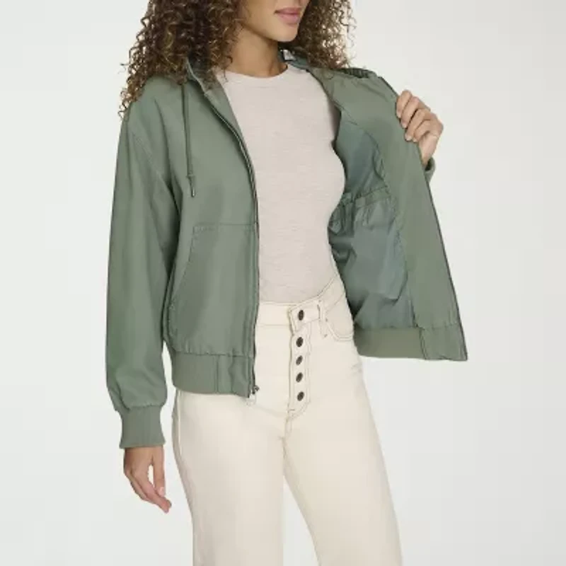 Levi's® Womens Hooded Midweight Bomber Jacket