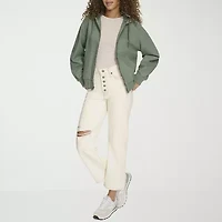 Levi's Womens Hooded Wind Resistant Midweight Bomber Jacket