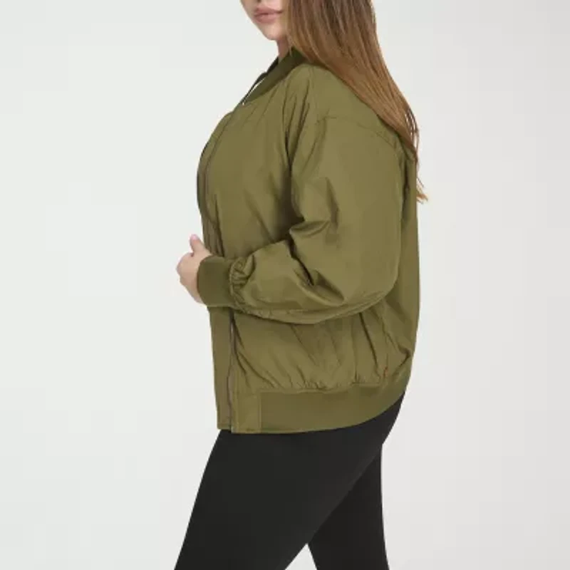 Levi's Womens Water Resistant Midweight Plus Bomber Jacket