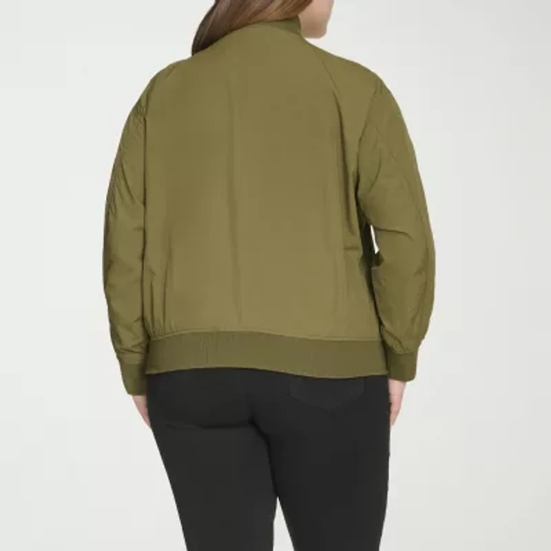 Levi's Womens Water Resistant Midweight Plus Bomber Jacket