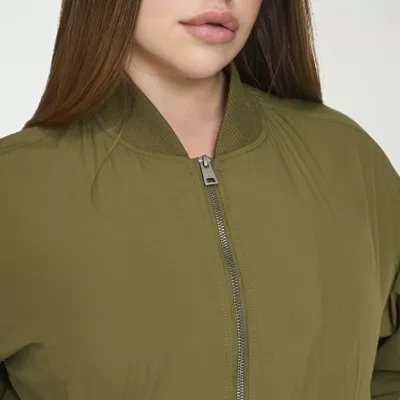 Levi's Womens Water Resistant Midweight Plus Bomber Jacket