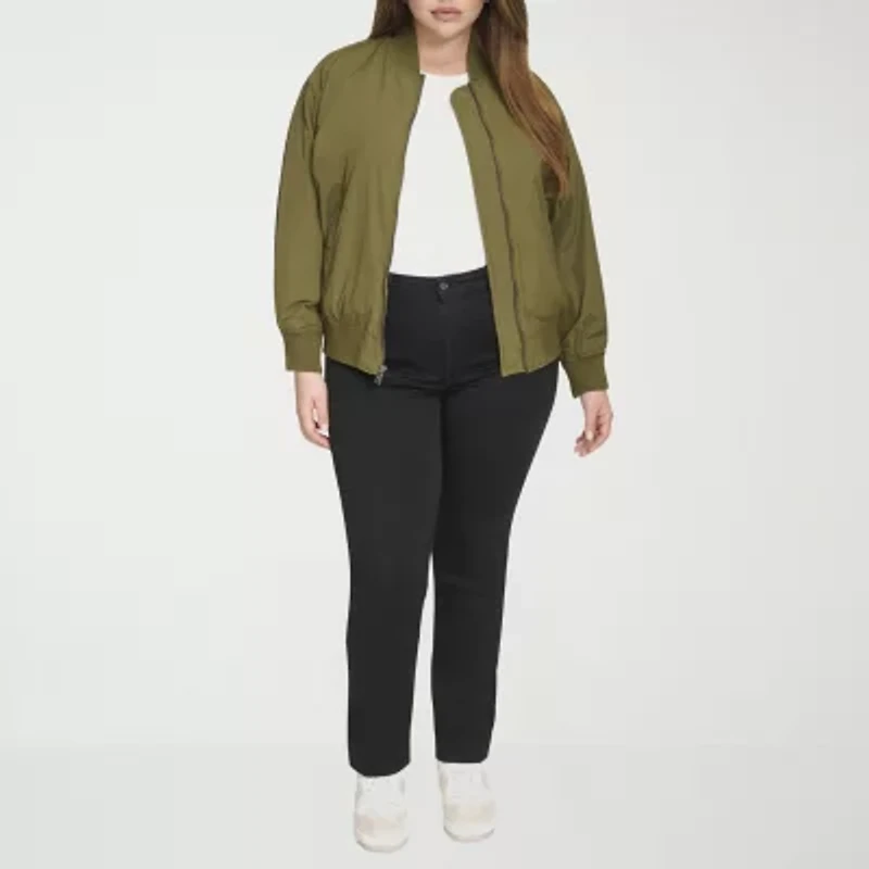 Levi's® Womens Plus Water Resistant Midweight Bomber Jacket