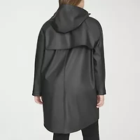 Levi's Womens Hooded Wind Resistant Water Midweight Plus Raincoat