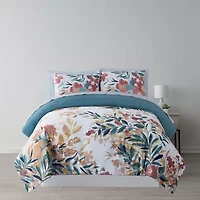 Home Expressions Raelynn Reversible Complete Bedding Set with Sheets