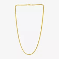 Unisex Adult 14K Gold 20 Inch Snake Chain Necklace