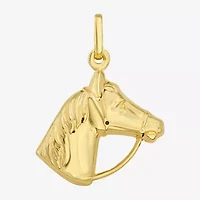 Horse Unisex Adult 14K Gold Pendant