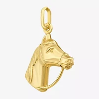 Horse Unisex Adult 14K Gold Pendant