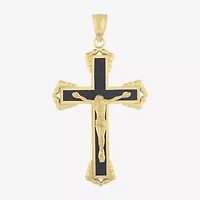 Religious Jewelry Cross Unisex Adult 14K Gold Cross Pendant