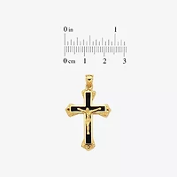 Religious Jewelry Cross Unisex Adult 14K Gold Cross Pendant