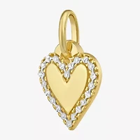 Unisex Adult 14K Gold Heart Pendant
