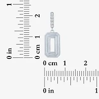 Charmed by Diamond Addiction Number "0" (G-H / Si2-I1) Womens Accent Lab Grown White Sterling Silver Pendant