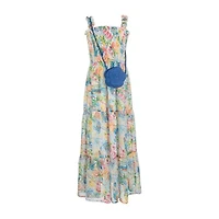 Speechless Big Kid Girls Sleeveless Floral Maxi Dress