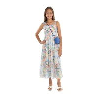 Speechless Big Kid Girls Sleeveless Floral Maxi Dress