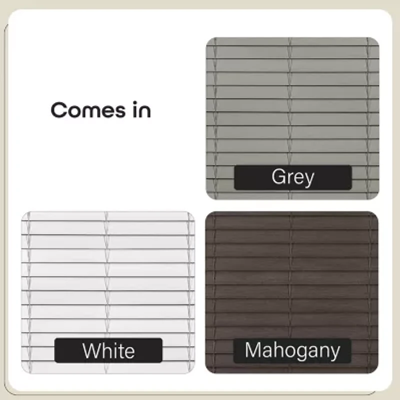 Achim Gii Madera Falsa 2" Cordless Faux Wood Blind