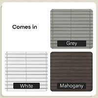 Achim Gii Madera Falsa 2" Cordless Faux Wood Blind