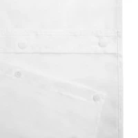 Awesome Home™ No Hook Stripe Snap-In Liner Shower Curtain
