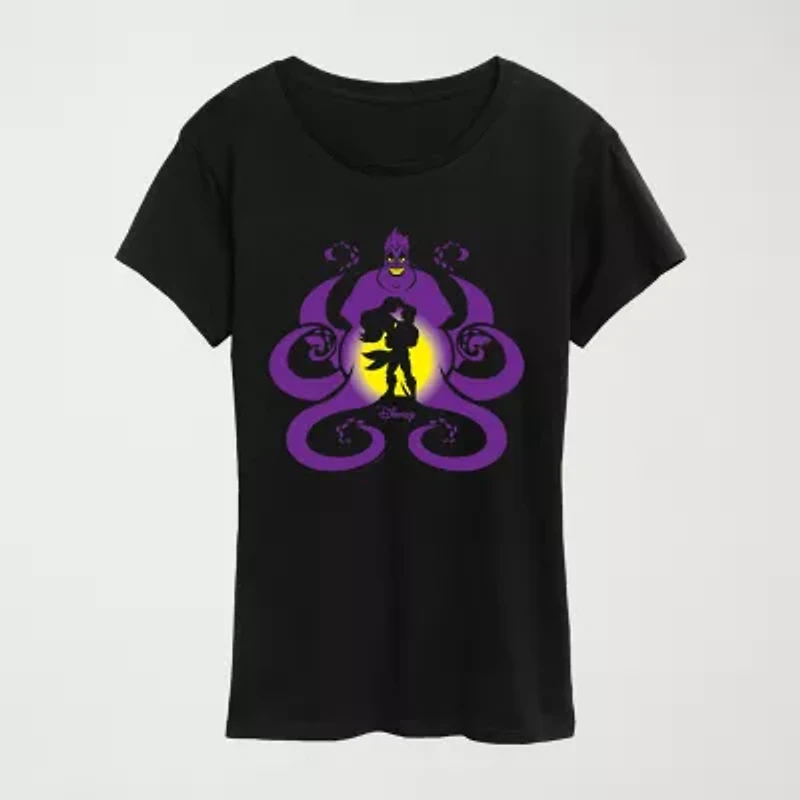 Womens Crew Neck Short Sleeve Regular Fit Ursula Graphic T-Shirt