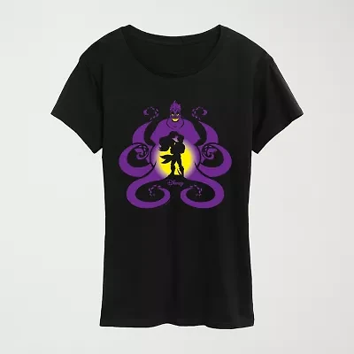 Womens Crew Neck Short Sleeve Regular Fit Ursula Graphic T-Shirt