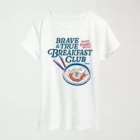 Womens Crew Neck Short Sleeve Regular Fit Princess Mulan Graphic T-Shirt
