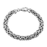 Sterling Silver Byzantine Bracelet
