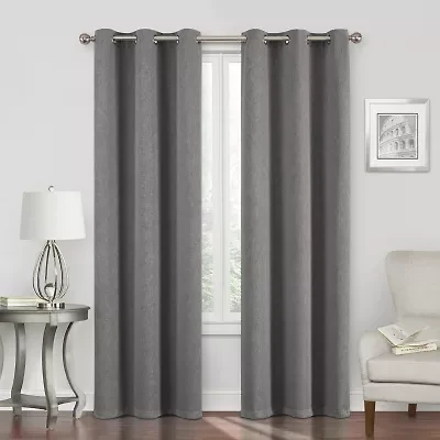 Regal Home Sterling Grommet Top Energy Saving Blackout Curtain Panel