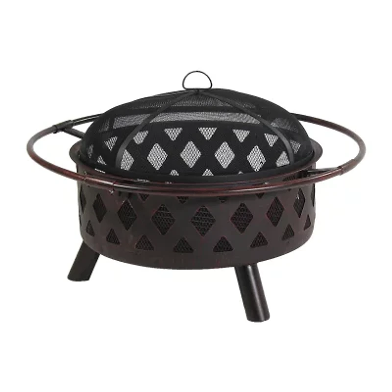Sunnydaze Collection Portable Weather Resistant Fire Pit