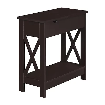 Convenience Concepts Oxford Living Room Collection Storage Console Table
