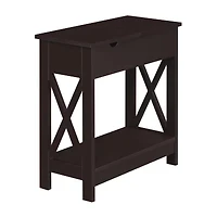 Convenience Concepts Oxford Living Room Collection Storage Console Table