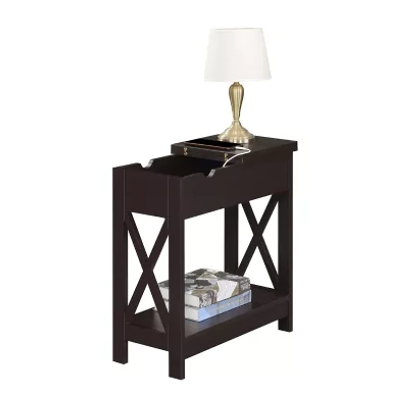 Convenience Concepts Oxford Living Room Collection Storage Console Table